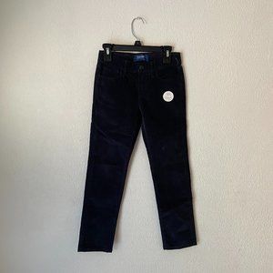 3/$30 Girls Grey Corduroy Old Navy Skinny Ankle Length Size 8 New Without Tag